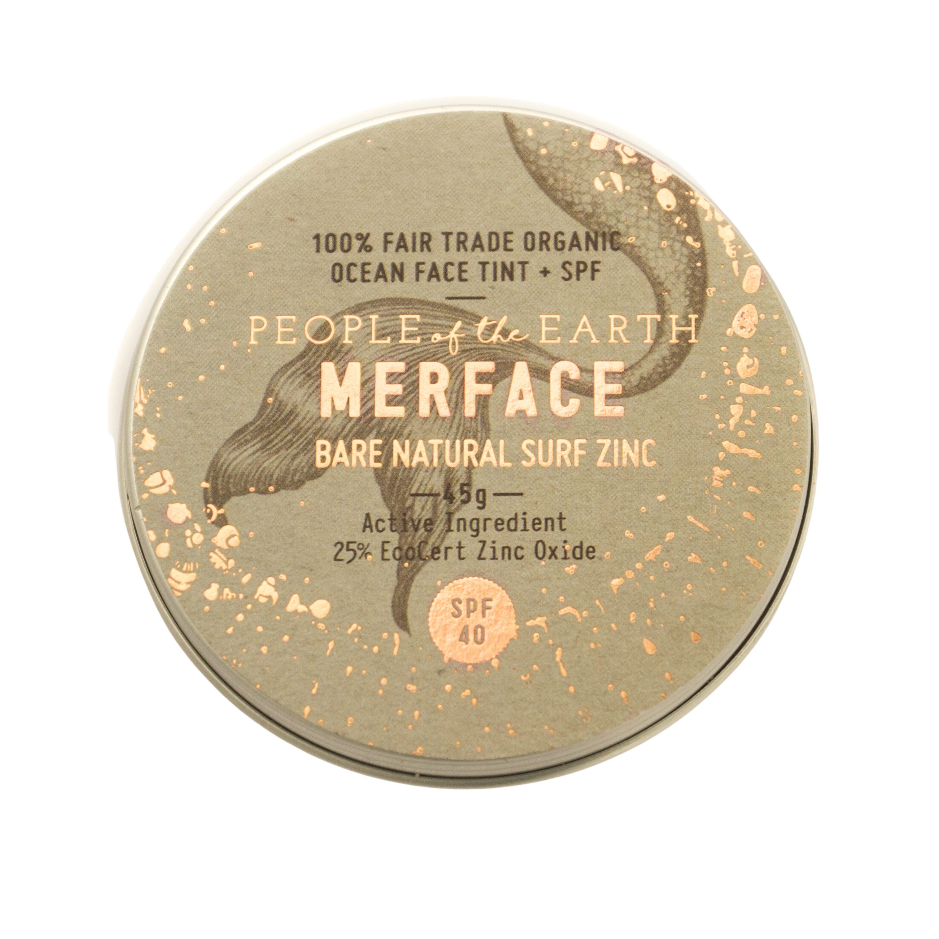 Merface Bare Natural Surf Zinc