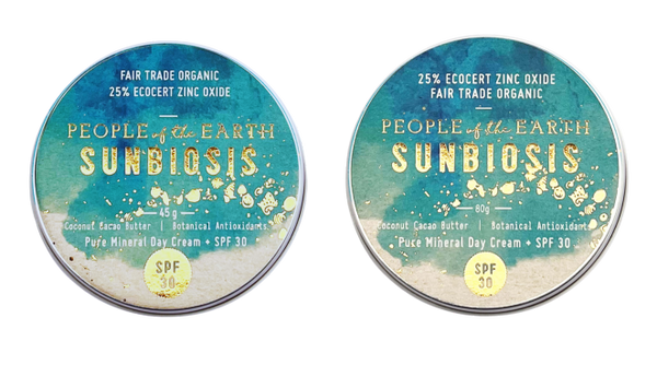 Sunbiosis Pure Mineral Day Cream. SPF 30. Reef Safe. Organic. Zero Waste. 