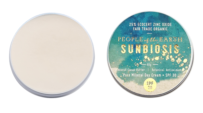 Sunbiosis Pure Mineral Day Cream. SPF 30. Reef Safe. Organic. Zero Waste.